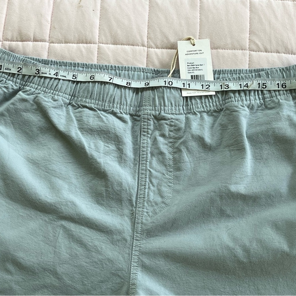 NEW Free Fly Apparel Men’s Stretch Canvas Shorts Bay Blue New With Tags Size XL - Picture 6 of 11